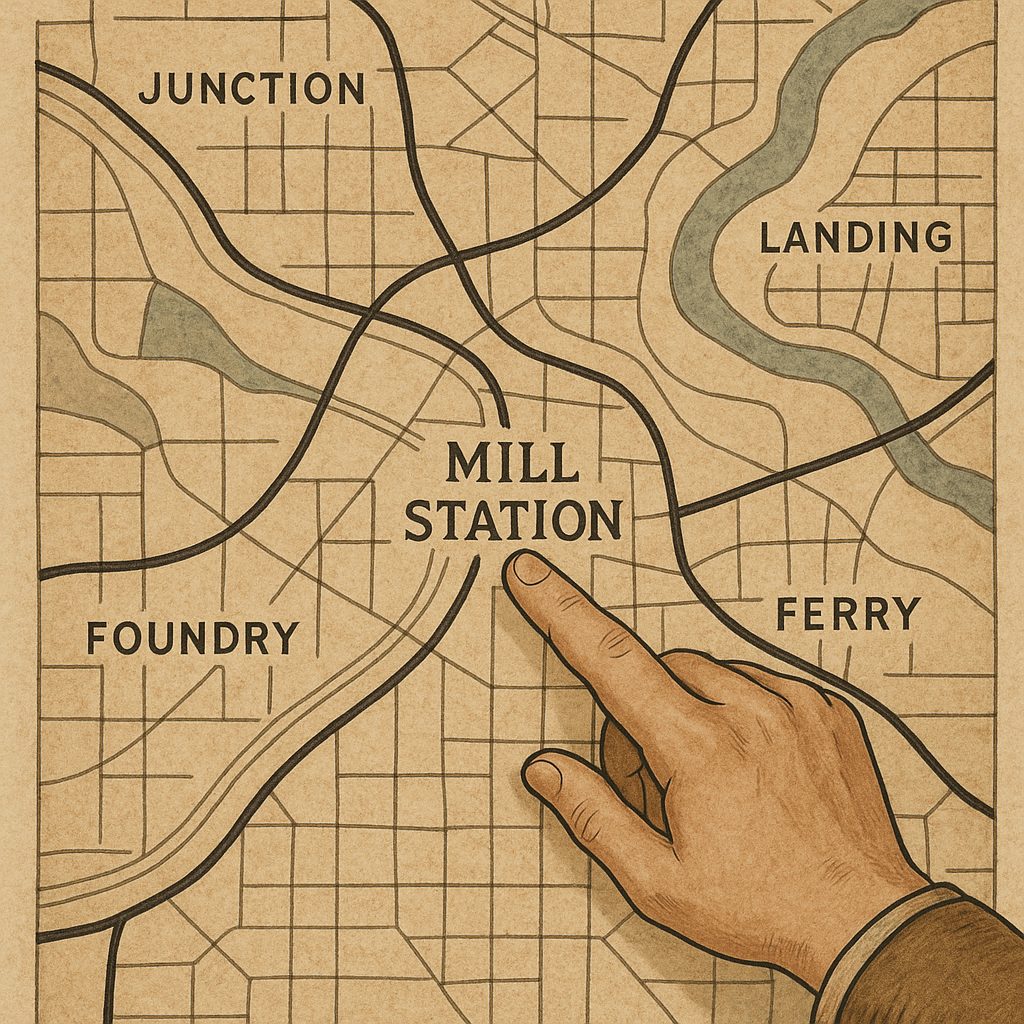 How a station's name gives away who built the place